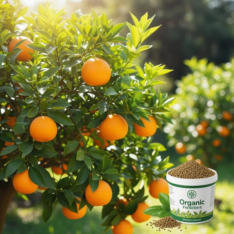 best organic fertilizers for orange trees